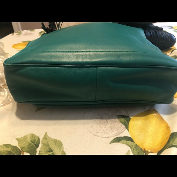 Coach Gently Used Legacy Jade Leather Tote #19982 - Picture 9 of 16